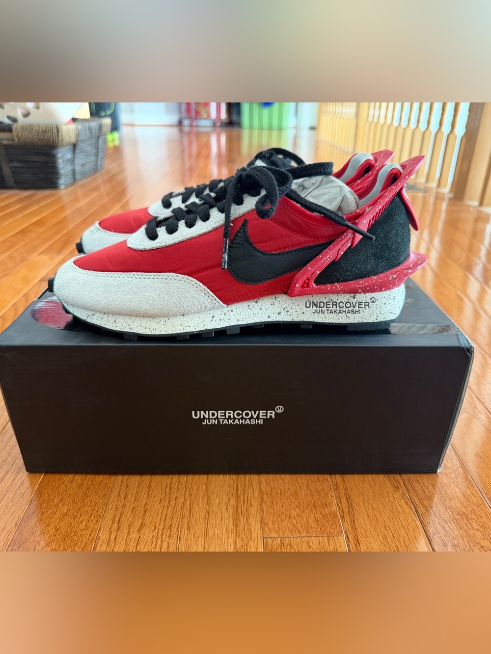 Nike Daybreak Undercover university red Jun Takahashi sneakers W8/M6.5